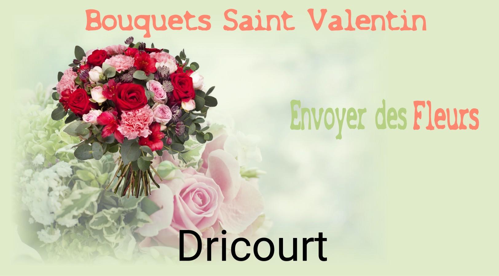 Roses de Saint-Valentin livrées à Dricourt